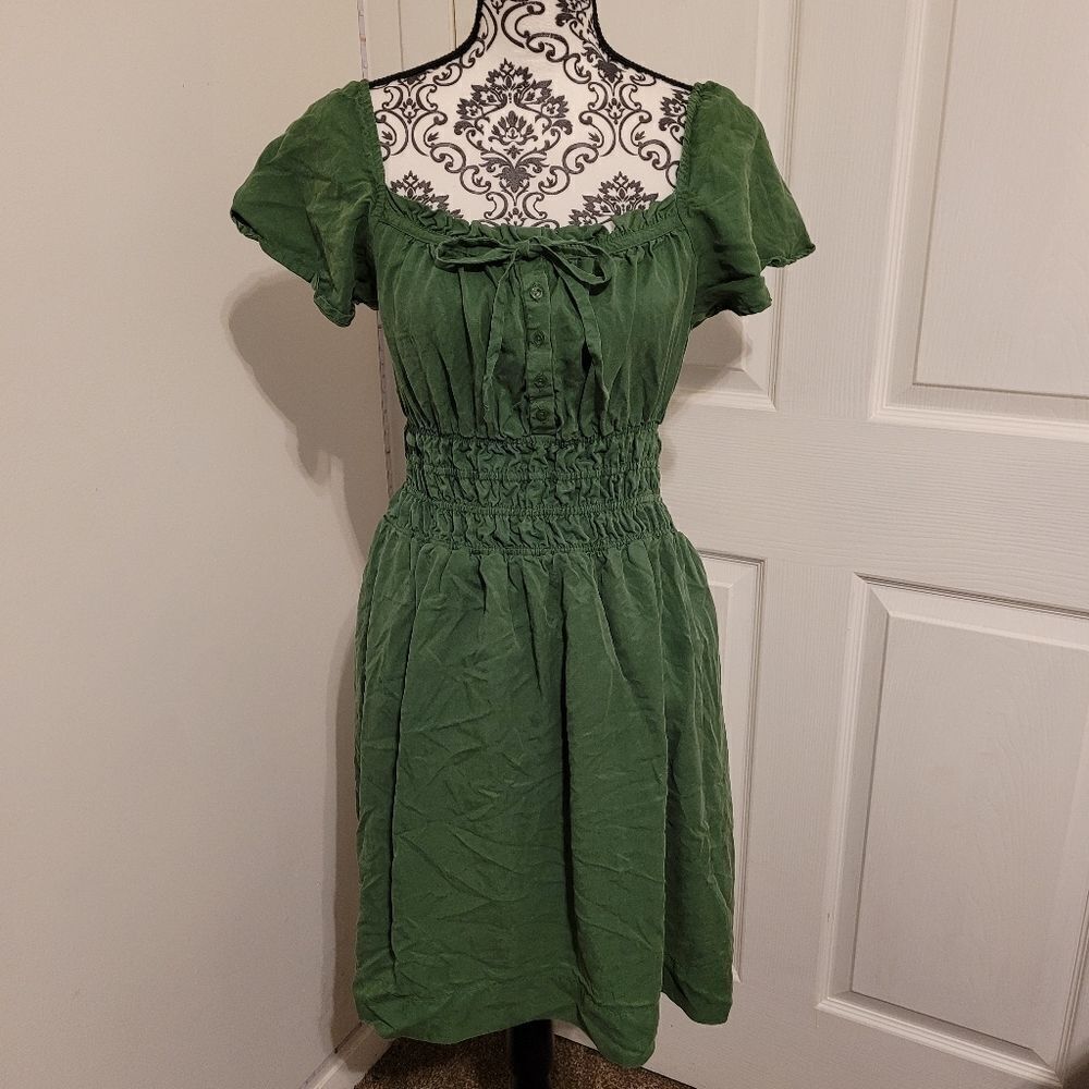 Zara woman Green dress‎